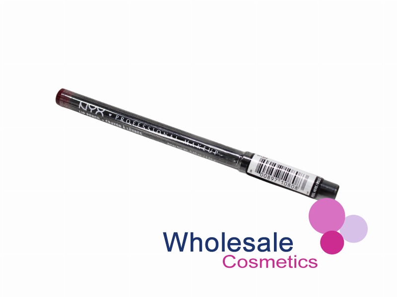 9 x NYX Professional Makeup Lip Pencil - 808 DEEP PURPLE